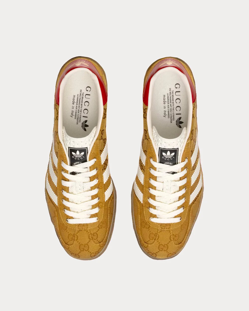 Gazelle GG Canvas Beige & Brown (Women's)