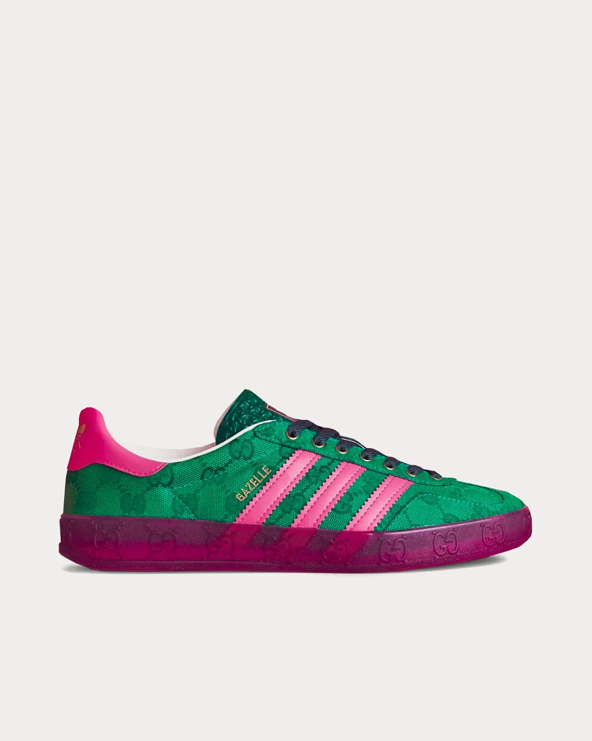 Gazelle GG Canvas Green / Pink (Women's)