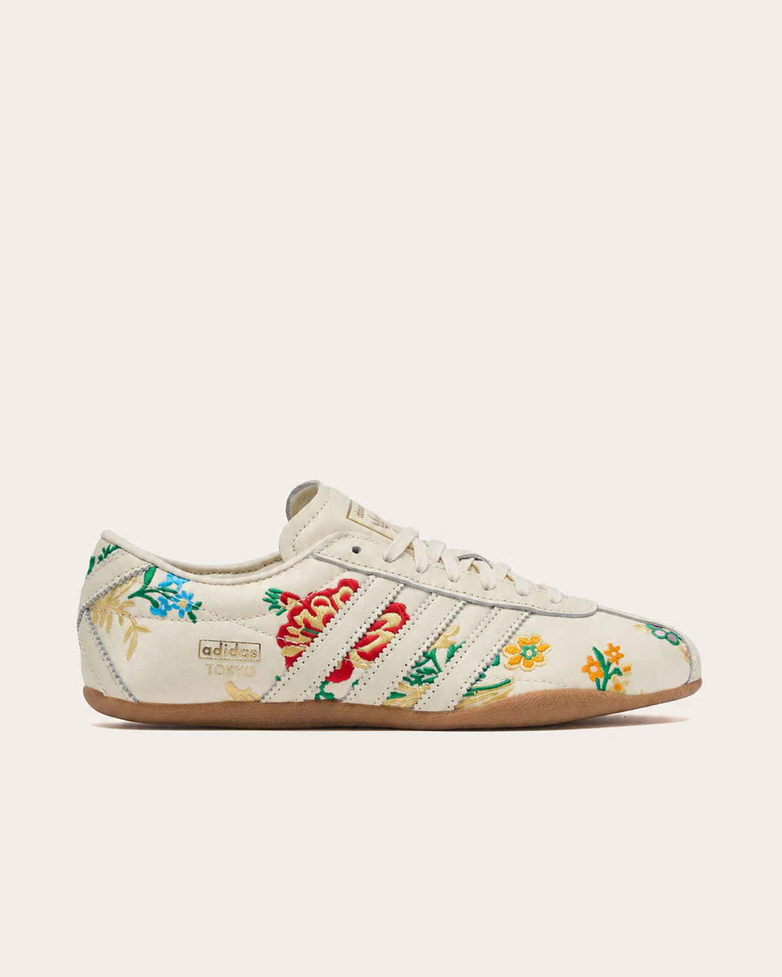 Adidas Tokyo Crew White Floral Embroidery (Women's)